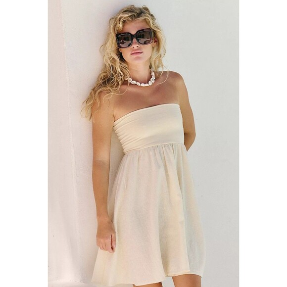 Free People Free-est Nicola Convertible Skirt & Tube Dress Strapless XS 281386 - Picture 1 of 12